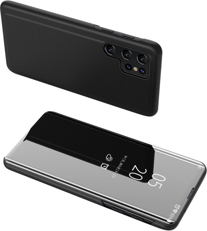 Púzdro IZMAEL Samsung Galaxy S23 Ultra Clear View čierne