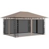 Altánok s moskytiérou 4x3 m Dekorhome