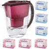 Filtračná kanvica Aquaphor Amethyst 2,8 l čerešňová s filtrom maxfor B25