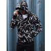 Pánska mikina s kapucňou Dstreet BX5809 Farba: Čierna, Veľkosť: M