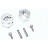 Carson Tamiya TT-02B ALU Hex Adapter 12x9mm 2 ks