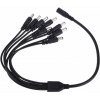 XtendLan Napájecí kabel/splitter 1 na 8, jack 2,1mm