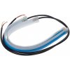 LED pásik, dynamický indikátor oranžový / pozičné svetlá biele, 30 cm