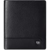 Kožené púzdro Roncato - Alaska Small Wallet With Coins Pocket - 01 Nero/Black (RO)