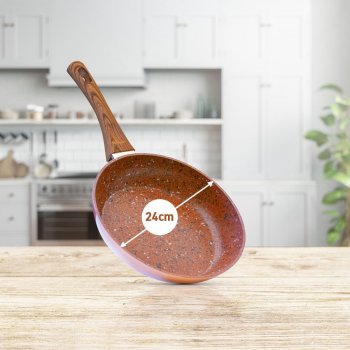 MEDIASHOP LIVINGTON COPPER & STONE PAN 24 cm