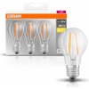 Osram LED žiarovka Value, E27, 6,5 W, retro, teplá biela, 3ks