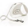 Flexi Style M 5m/25kg biela / Vodítko (348692)