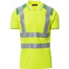 Payper GUARD+ FLUO Pánska dvojfarebná reflexná polokošeľa žltá/jelly green 5XL
