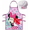 Javoli - Detská zástera a kuchárska čiapka Minnie Mouse ❤ srdce Disney
