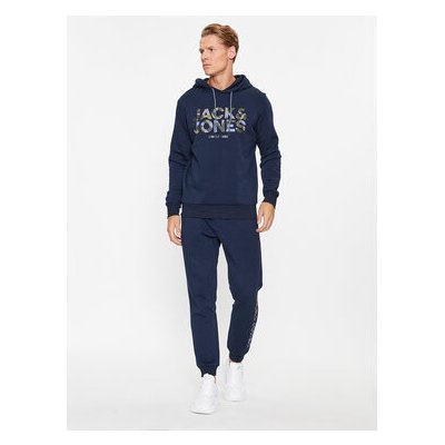 Jack&Jones Mikina James 12235338 Tmavomodrá