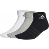 adidas T SPW ANK 3P čierna bielasivá