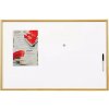 Magnetická tabuľa lakovaný povrch, drevený rám 90 x 60