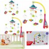 LEAN TOYS Kolotoč nad postieľku Ufo lietadlá 108 melódií
