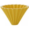 Origami dripper keramický - Žltá, S