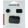 SWISSTEN Set kovový lepiaci štítok a podložka k magnetickým držiakom do auta (retail pack) (88801405)