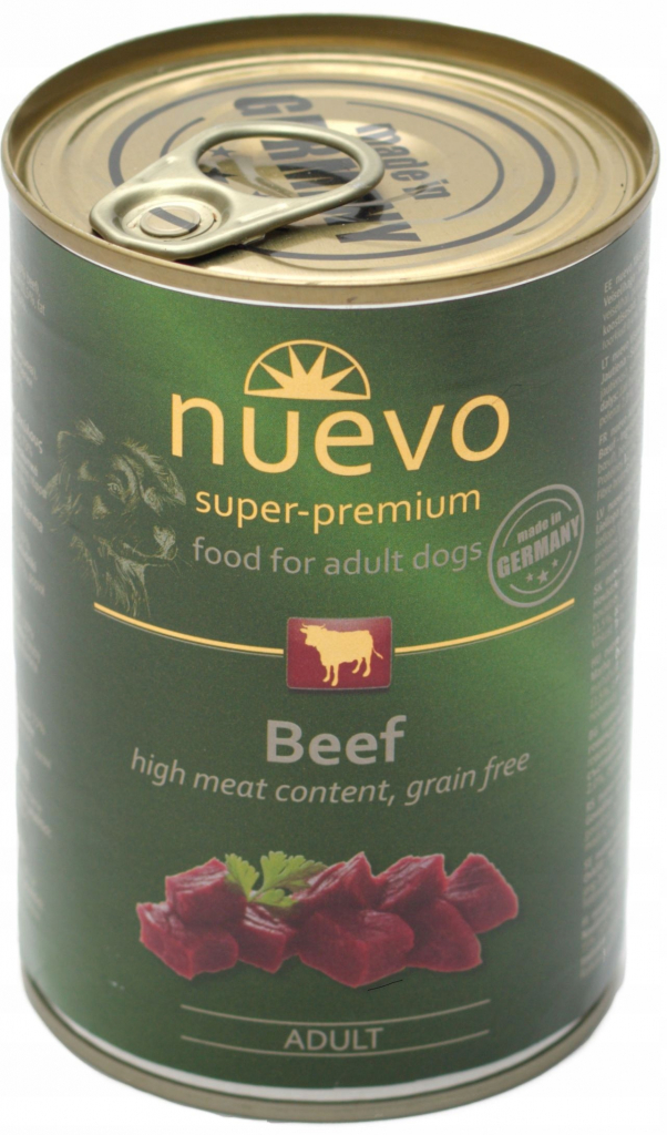 Nuevo Dog Adult Beef 400 g