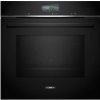 Vstavaná rúra Siemens s mikrovlnami 60 x 60 cm čierna HM776GKB1