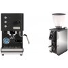 Profitec GO, black + Stone Espresso Pebble, chrome