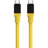 Tactical Dátový kábel Fat Man USB-C/USB-C 1 m žltý