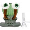 Sklenený bong roztomilý slimák 14 cm