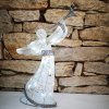 DecoLED Svetelný anjel 50cm ľadovo biely na batérie