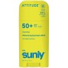 Attitude Sunly Detský minerálny opaľovací krém bez vône SPF 50 60 g