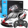 RASTAR RC Konštrukčné autíčko BMW M8 GTE Building Kit na diaľkové ovládanie biele 1:18