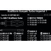 Wera 057483 Výmenné skrutkovacie čepele Kraftform Kompakt Turbo Imperial 1, palcové (Sada 19 dielov)