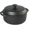 SKEPPSHULT Tradition 4 l čierny - liatinový hrniec s pokrievkou