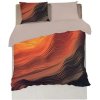Brotex Moderné 3D obliečky 140 × 200, 70 × 90, Imagine brown