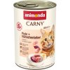 Výhodné balenie animonda Carny Adult 12 x 400 g - morčacie a kuracia pečeň