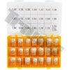 TRIUMF Sada podložiek AHE,RLS typ CRIN2, CRIN3 Ø19.5x22.8 1.34-1.44 Bosch rozostup 0,02 mm