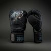 Boxerské rukavice Venum Thunder Dragon - Black/Grey/Copper Velikost: 14oz