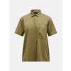 POLOKOŠEĽA PEAK PERFORMANCE M POCKET POLO SNAP GREEN