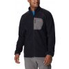 Columbia Pánska mikina HELIX M Outdoor Tracks™ Full Zip Farba: Black, City Gre, Veľkosť: L