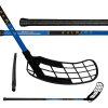 Salming Novalite Quest1 27 Black/Blue florbalka - 100 (111) cm, Levá ruka dole