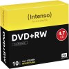 Intenso 4211632 DVD+RW 4.7 GB 10 ks SlimCase prepisovateľné; 4211632