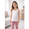 Dievčenské bavlnené tielko Farba: Biela, Veľkosť: 4r