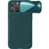 Kožené puzdro Nillkin CamShield S Case pre iPhone 14 Pro Max s krytom fotoaparátu, zelené