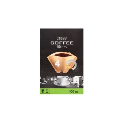 Tesco Kávové filtery veľkosť 4 100 ks od 1,19 € - Heureka.sk