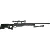 WELL L96 Sniper - černá + dvojnožka + optika