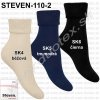 Steven dámske ponožky 110-2 SK6-čierna