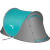 NILS CAMP Samorozkladací plážový stan NC3743 tyrkysový