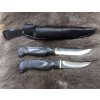WOOD JEWEL Doubleknife with opening knife, black WJ23AVKM