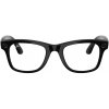 Meta RAY-BAN Meta Wayfarer (Standard) Smart Glasses (Gen 2) - Shiny Black, Clear to Graphite Green, Samozatmavovaci
