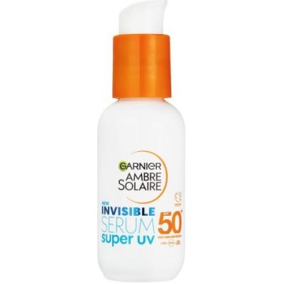 Garnier Ambre Solaire Super UV Invisible Serum SPF50+ opaľovacie sérum na tvár 30 ml unisex