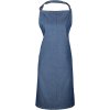 Premier Zástěra Colours PR 150 s laclem COT390150m1499-indigo deni
