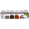 Provence Korenička 120 ml, set 6 ks, sklo, číra