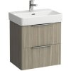 Laufen Spodná skrinka pod umývadlo 52 cm, svetlý jilm H402152110262621