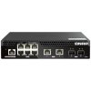 QNAP riadený PoE++ switch QSW-M2106PR-2S2T (6x 2,5GbE RJ45, 2x 10GbE RJ45, 2x 10GbE SFP+, malá šírka) QSW-M2106PR-2S2T